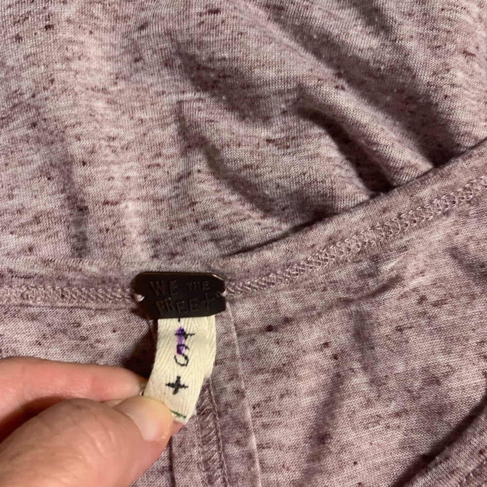 Free people oversized top small purple - Picture 8 of 8